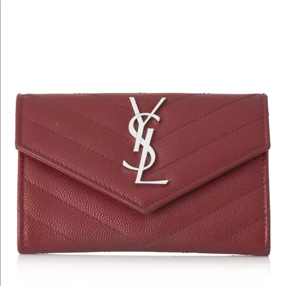 Yves Saint Laurent Handbags - *SOLD* Saint Laurent Classic Monogramme Envelope Wallet